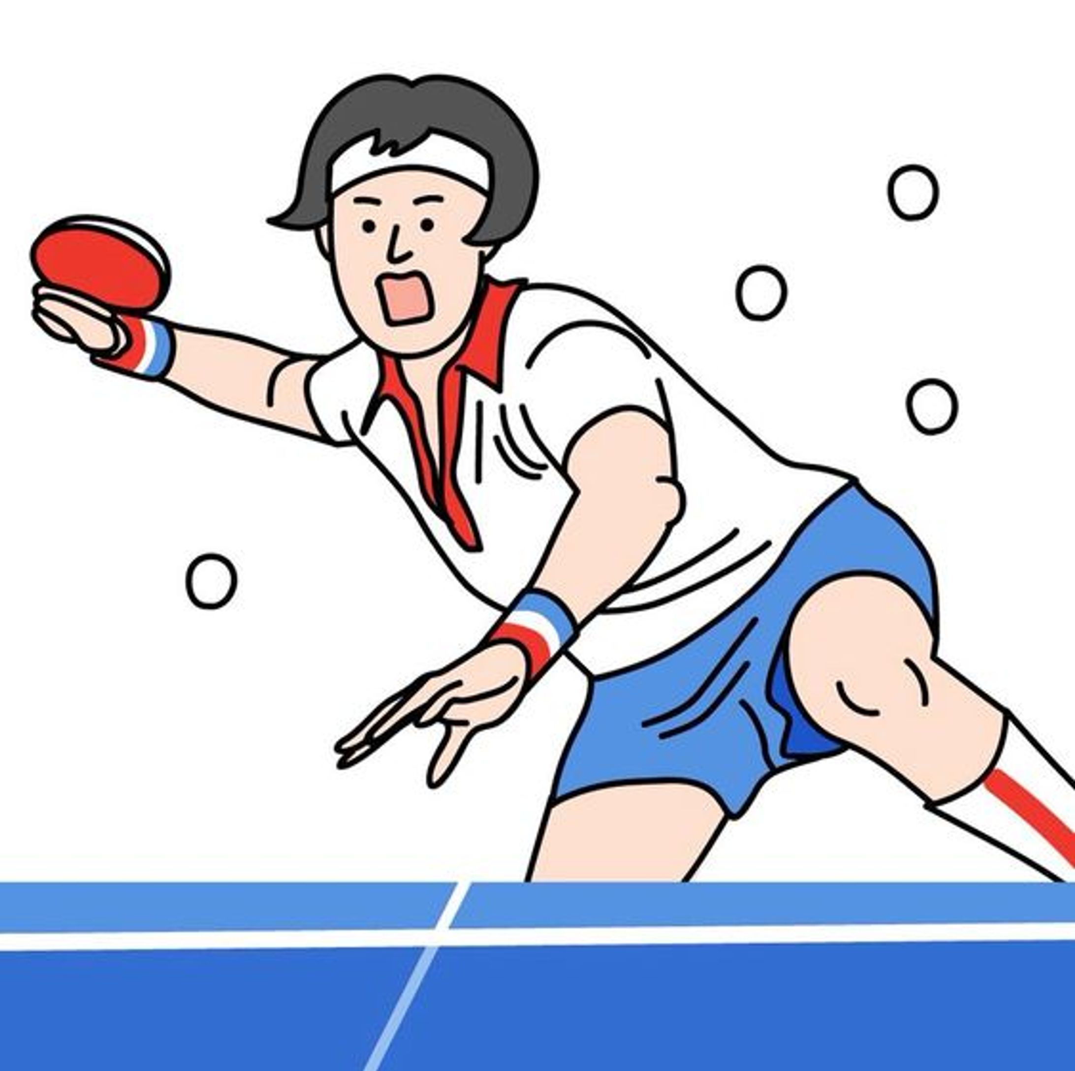 クリエイター卓球部イラスト-1