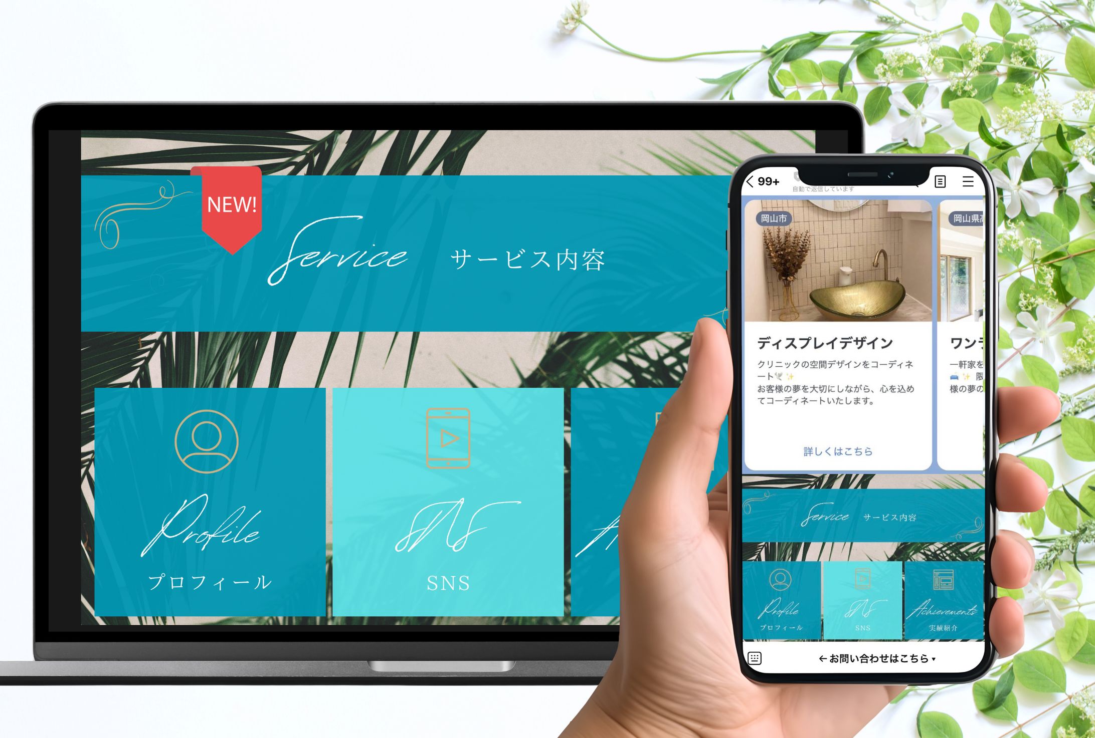 【公式LINE メニュー・構築】カラーリスト様-1