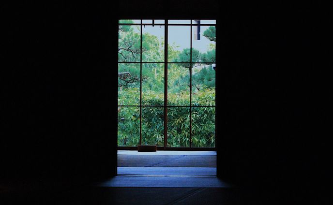 comic、美術館で取材