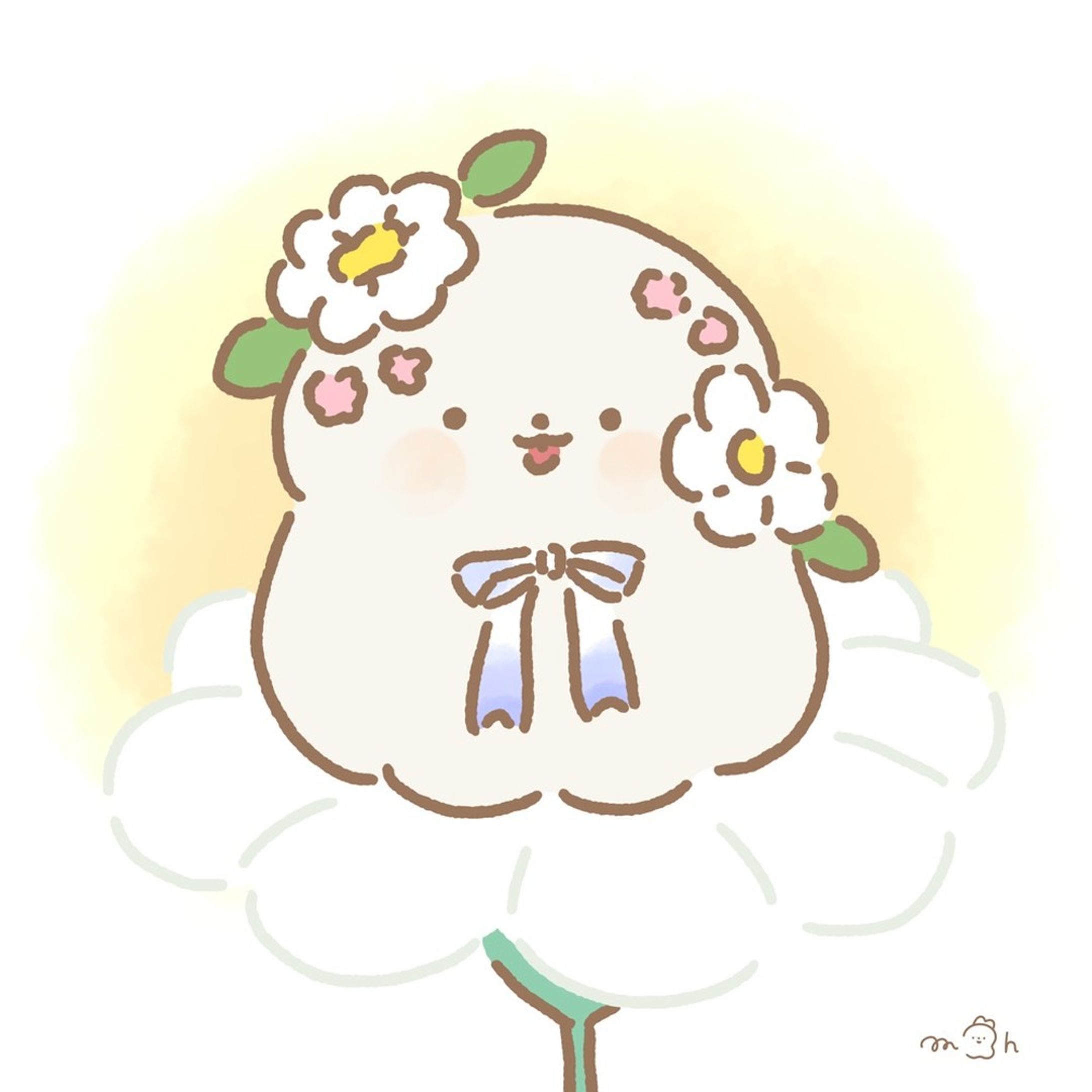 あなたにいいことがありますように

#illustration #イラスト #ほのぼの #イラストレーション　#イラスト　#いらすとぐらむ　#イラストグラム　#ゆるいイラスト #일러스트-1
