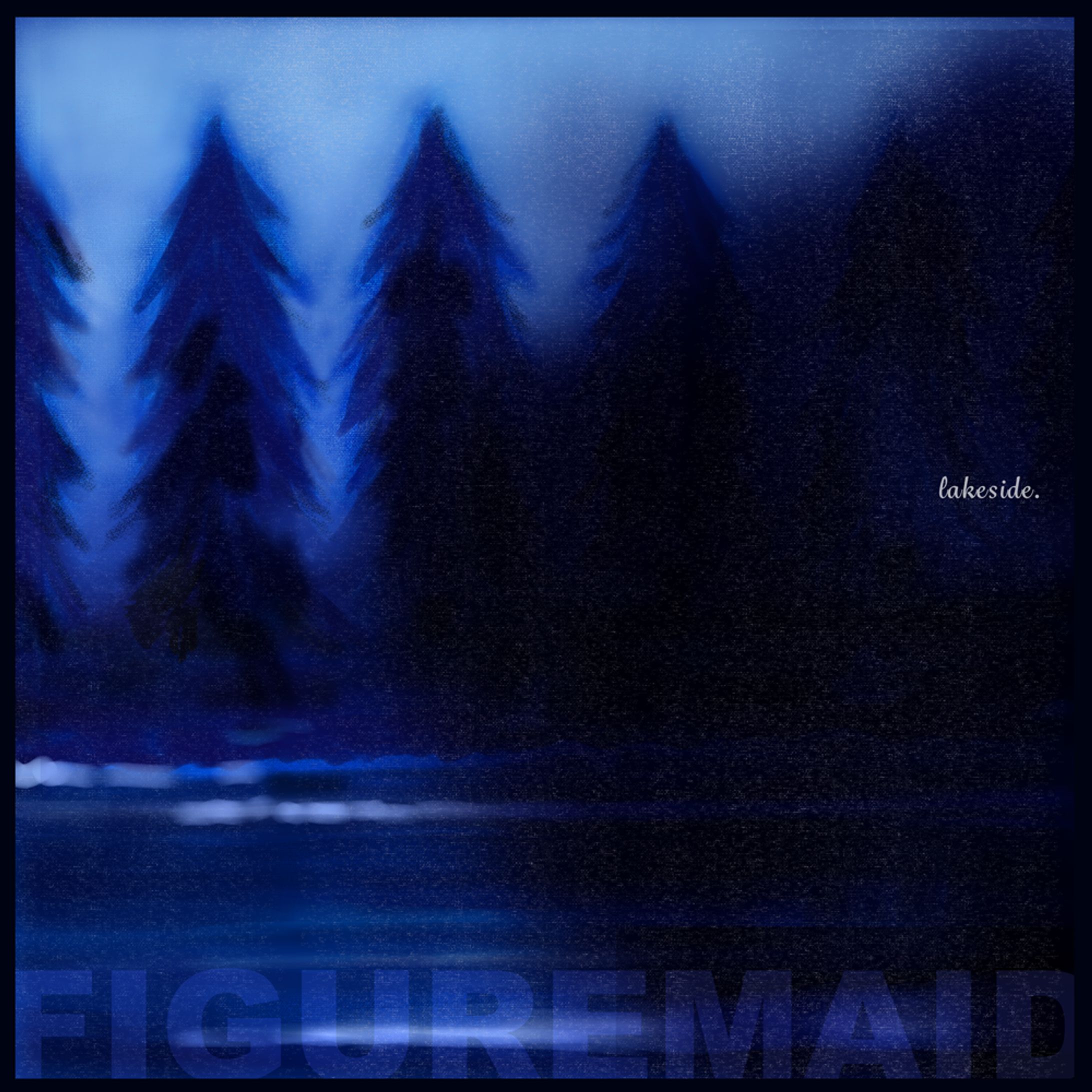 湖のほとり（CDジャケット風）-1