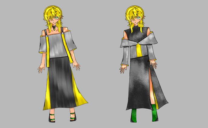 個人制作【キャラクターデザイン】