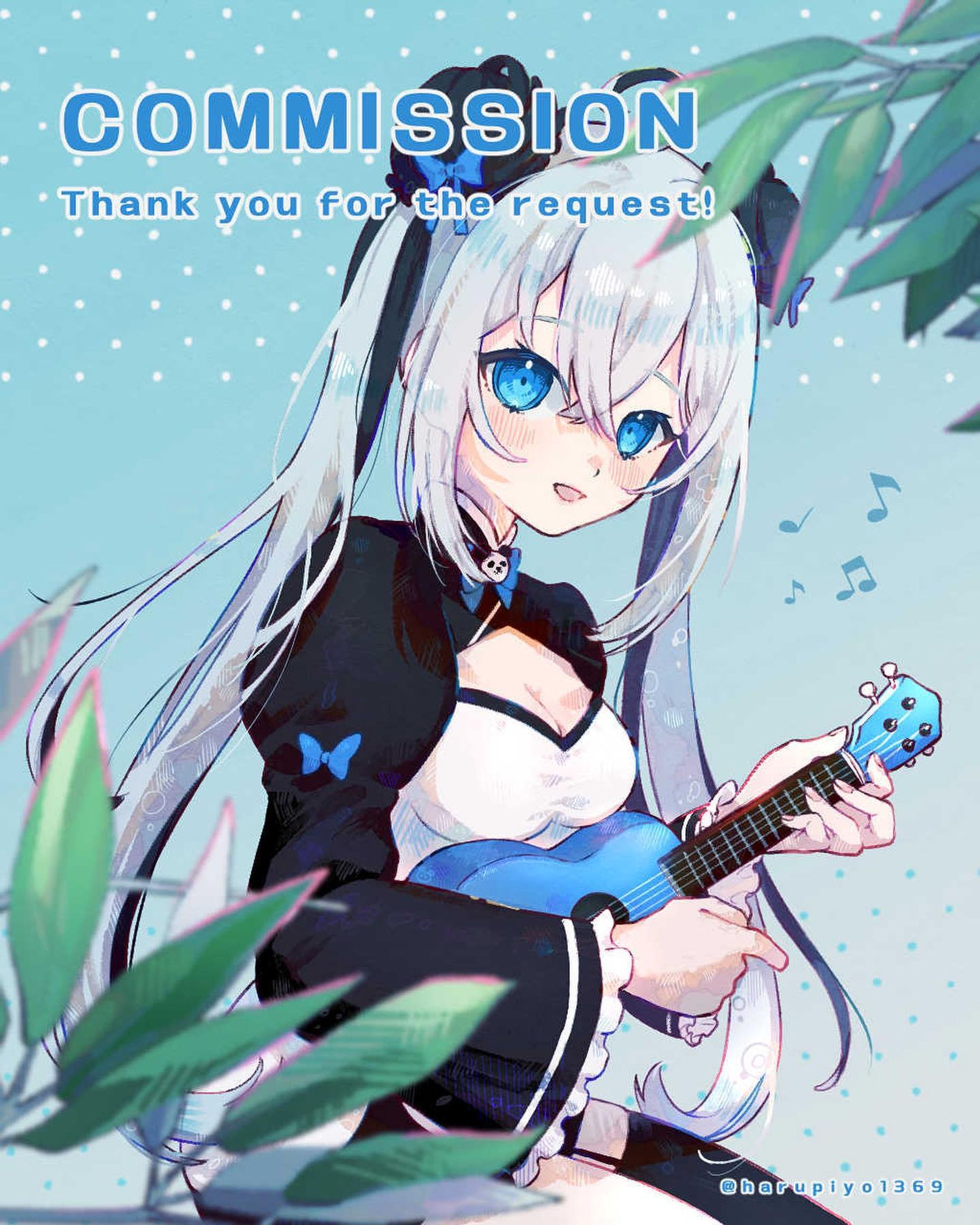 納品しました🐼🎋🖤
布教用ファンアートの
リクエストありがとうございました！

#Skeb #コミッション #commission #commissionpainting  #commissionart  #commissionwork #commissionartist
 
 #笹ノ音わぽ #vtuber  #ウクレレ  #ウクレレ女子  #ウクレレ弾き語り  #パンダ  #ツインお団子 
 
#イラスト #イラストレーション  #イラスト依頼  #イラストグラム  #イラストレーター  #illust #illustration #illustagram  #絵 #일러스트 #イラストグラム #插图 #art  #artwork-1