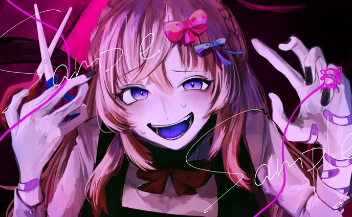 キュートなカノジョ　歌ってみたイラスト