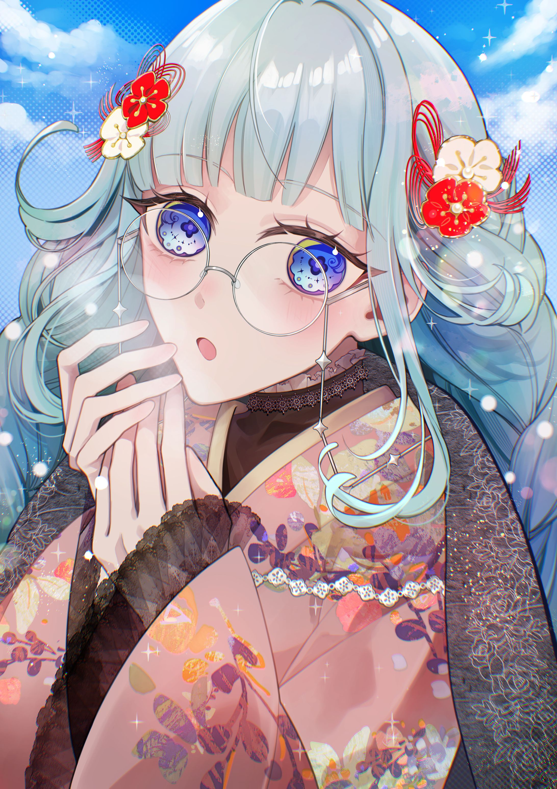 ♡翠緑マナ様◆2026年お正月イラスト-1