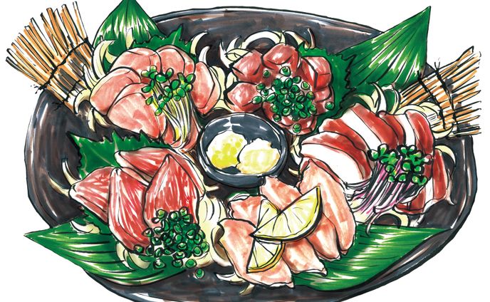 【こんなものも描けます】居酒屋さんのメニューイラスト