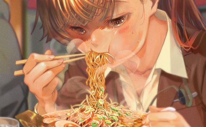 aiマンガ、ラーメン屋