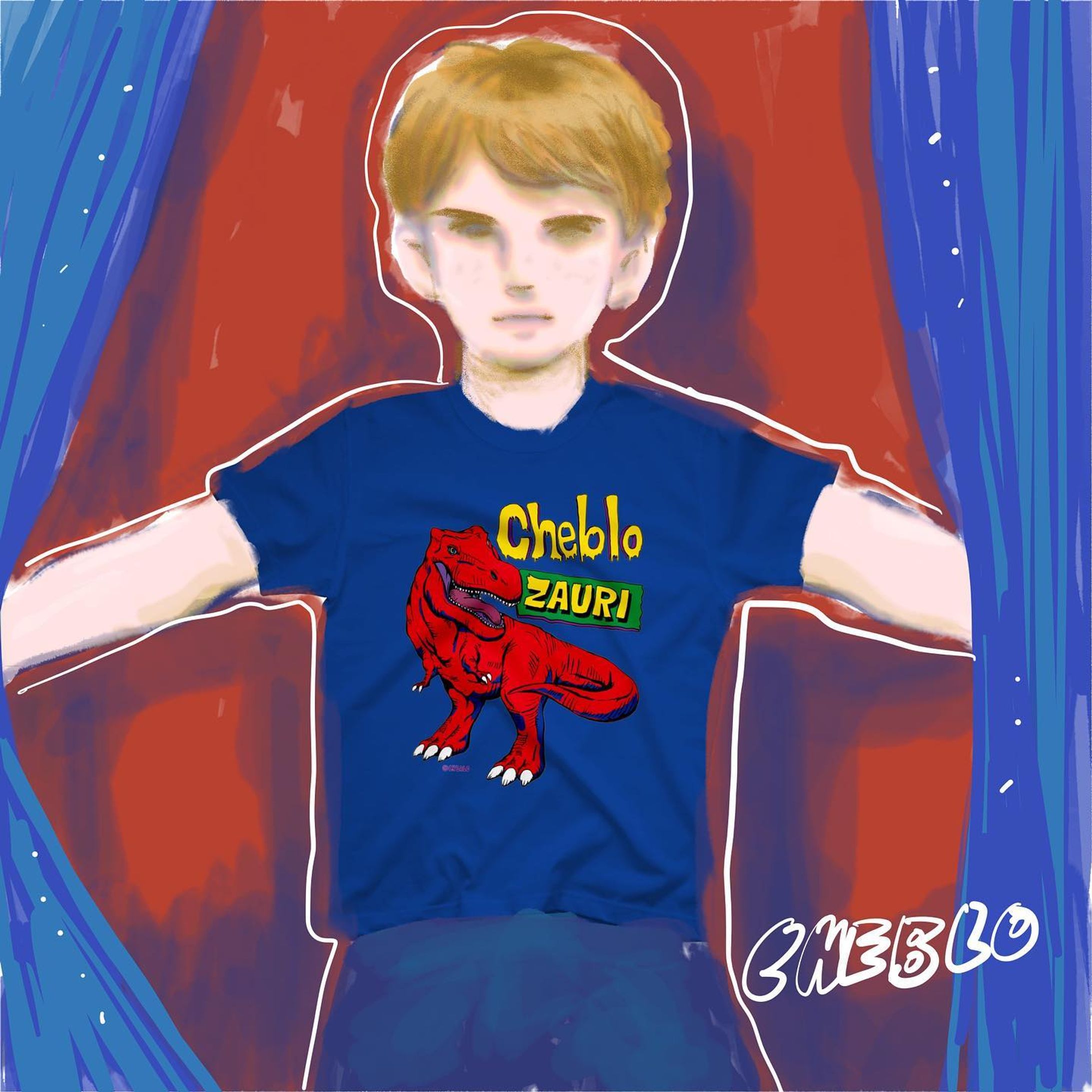 ZAURITシャツをきてる恐竜🦖
.
.
#illustration #illust #illustrator #dinosaur #tshirts #boy #fashion #blue #red #picture #sketch #恐竜 #Tシャツ #cheblo #ストリート #ファッション #ダイナソー #ストリートファッション #イラスト #fresco #iPad #applepencil-1