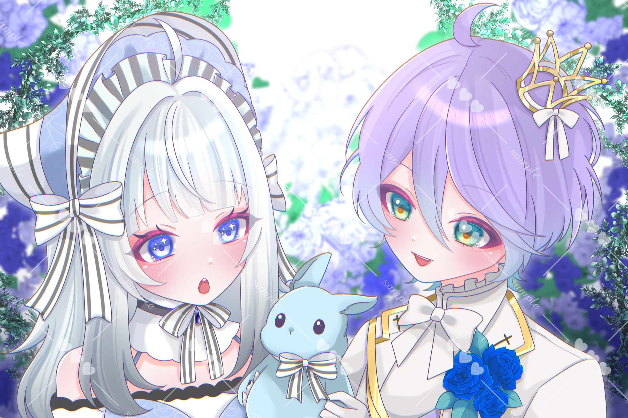 シュエット・レェーヴ様 胸上イラスト-1