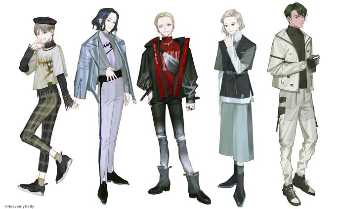 「HeavenlyHelly」私服デザイン