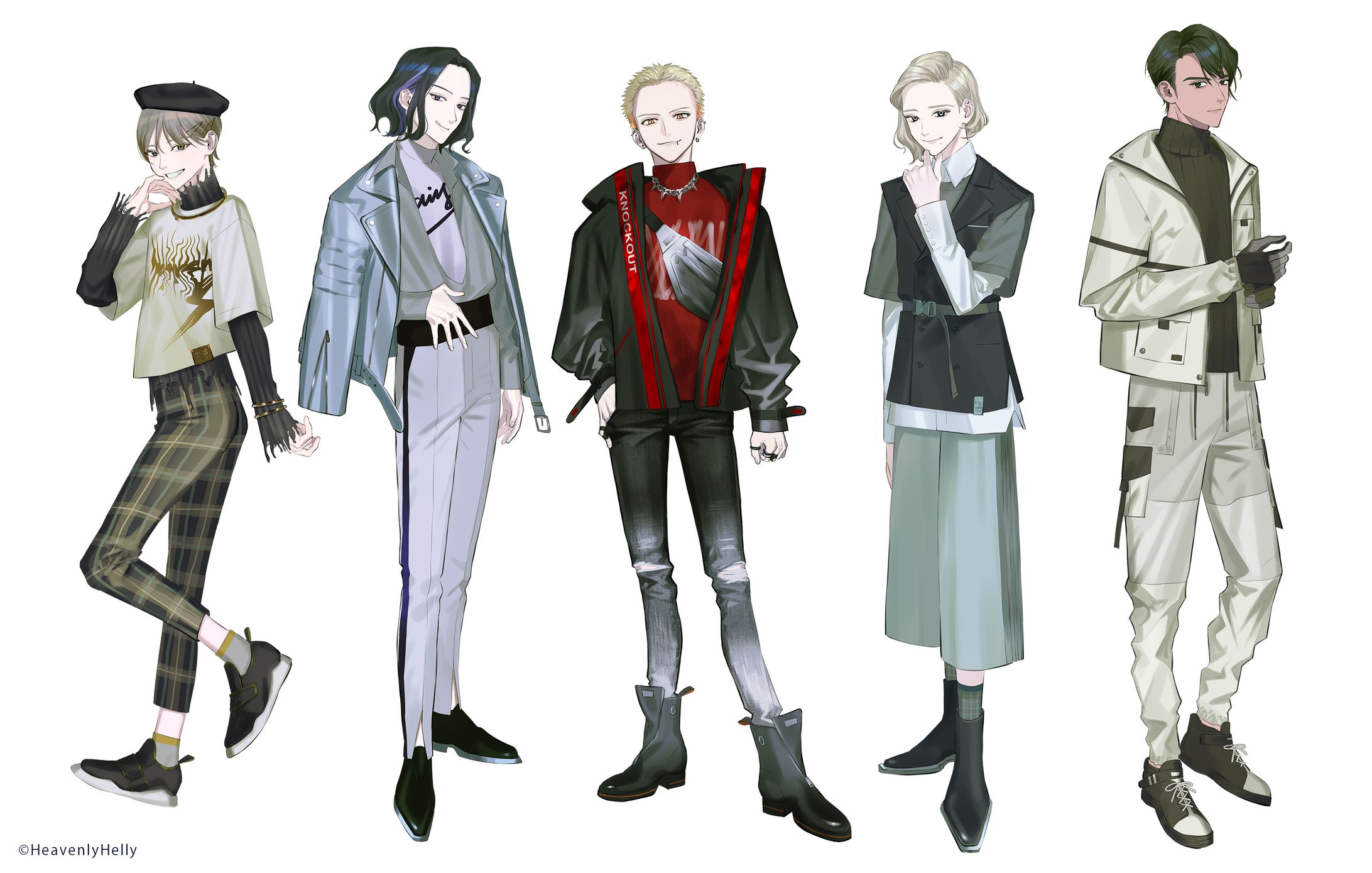 「HeavenlyHelly」私服デザイン-1