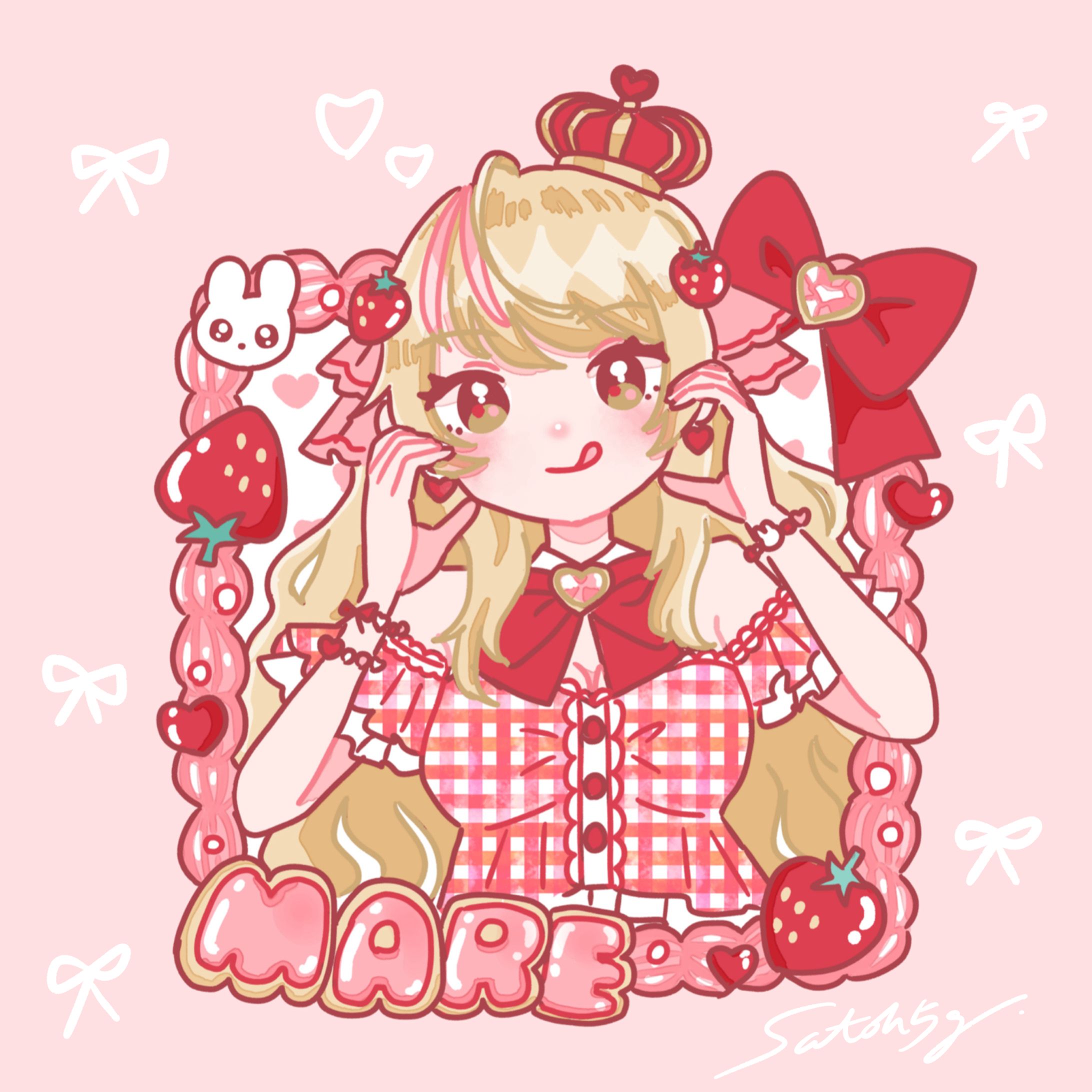 鴨春まれ グッズイラスト-1