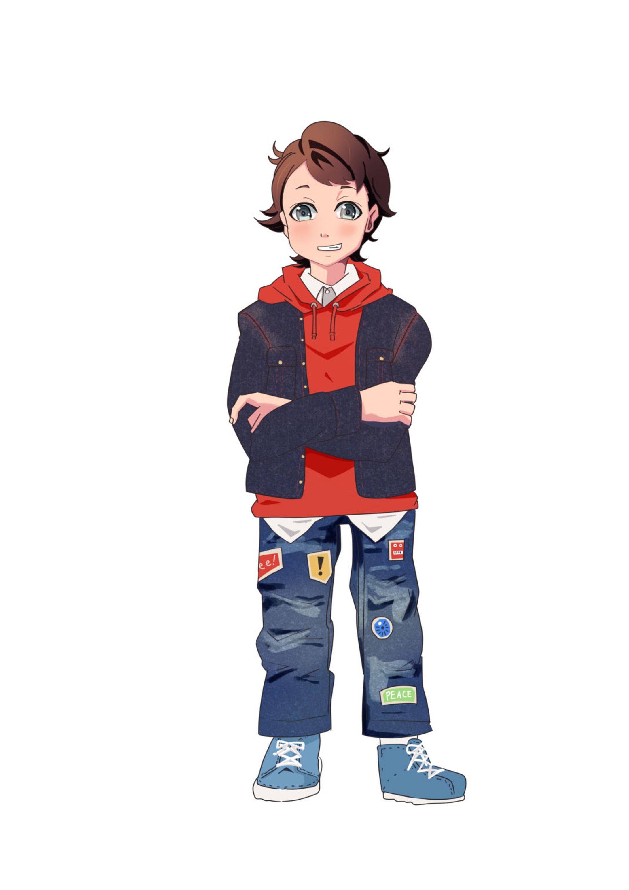Fullbody Illustration (boy)-1