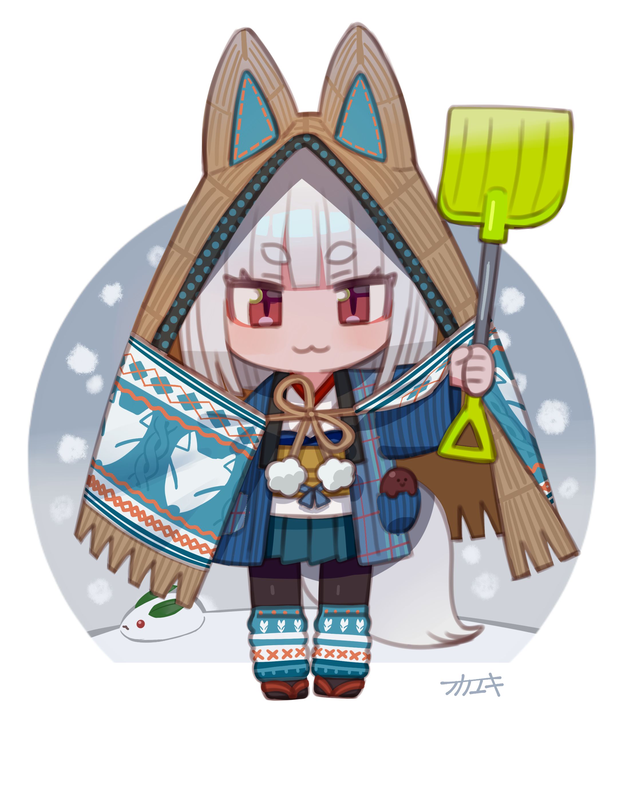 デフォルメキャラクターイラスト-1