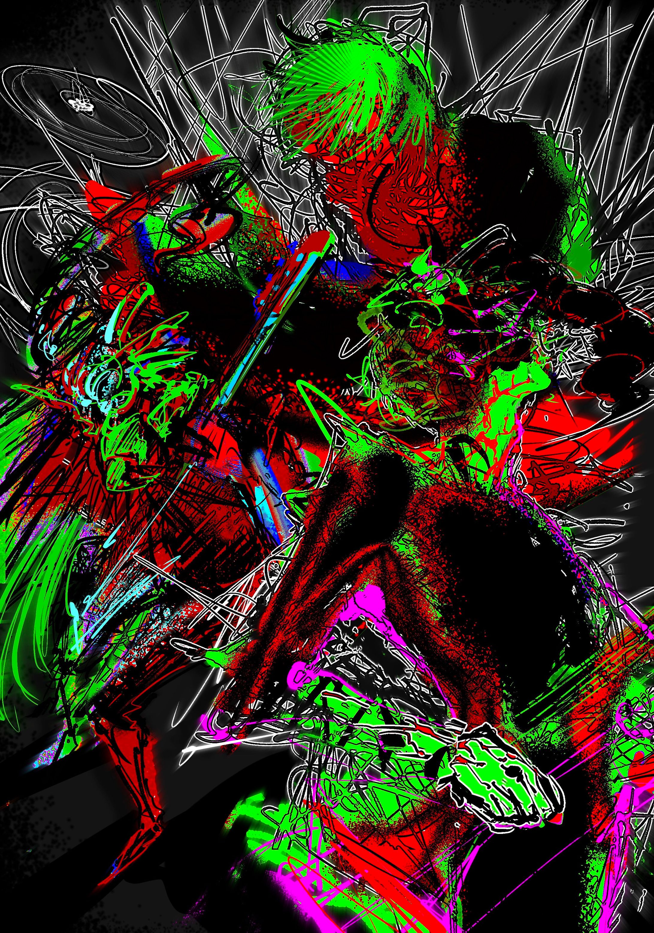 「失神蠍/凛として時雨」fan art-1