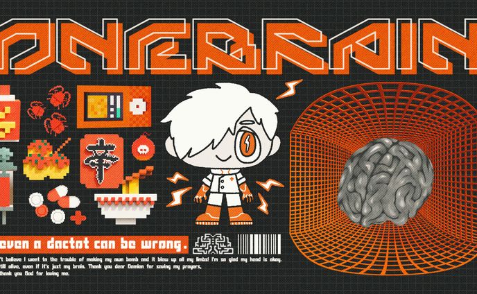 アニメーション、配信画面