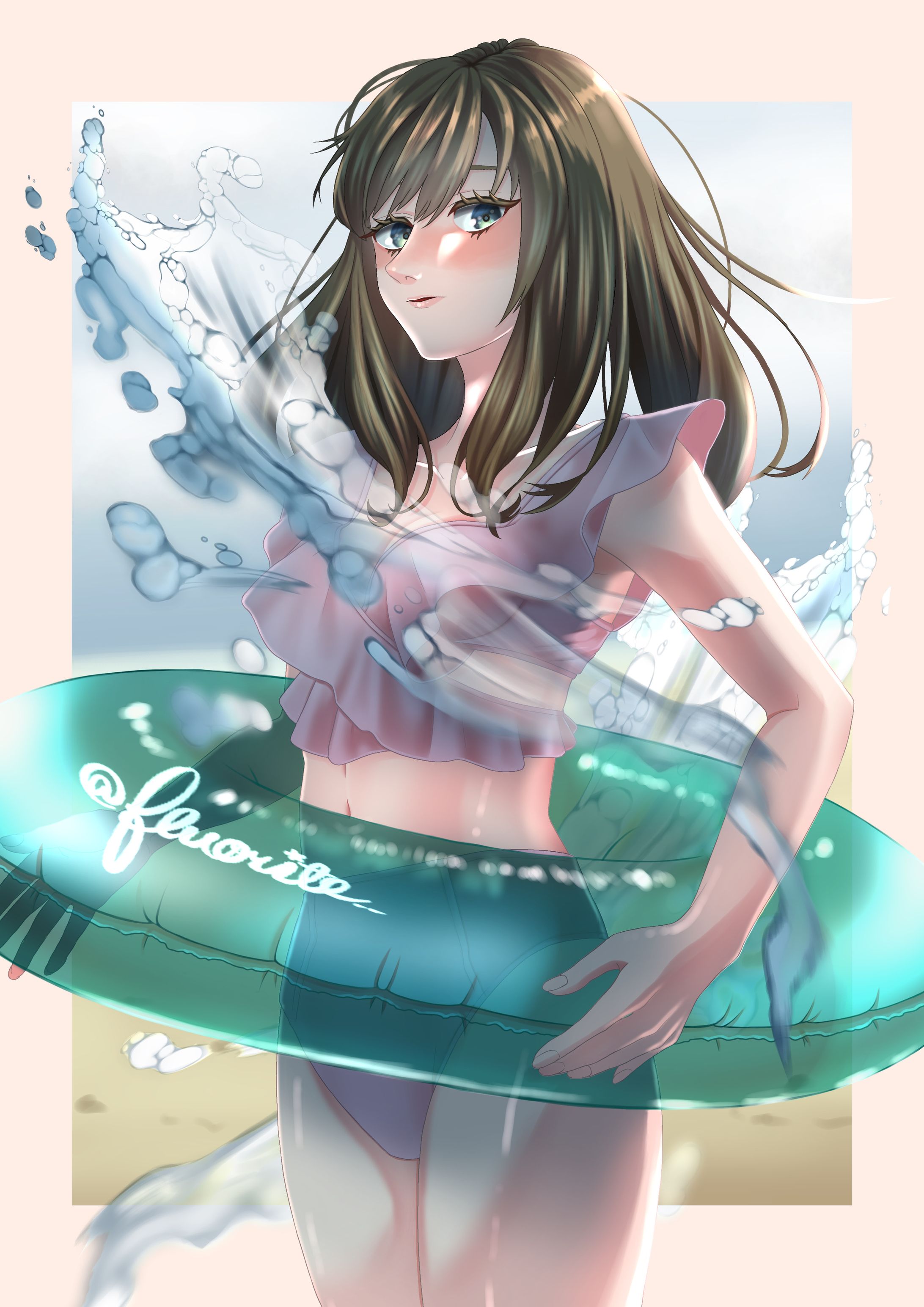 playing in the water-1