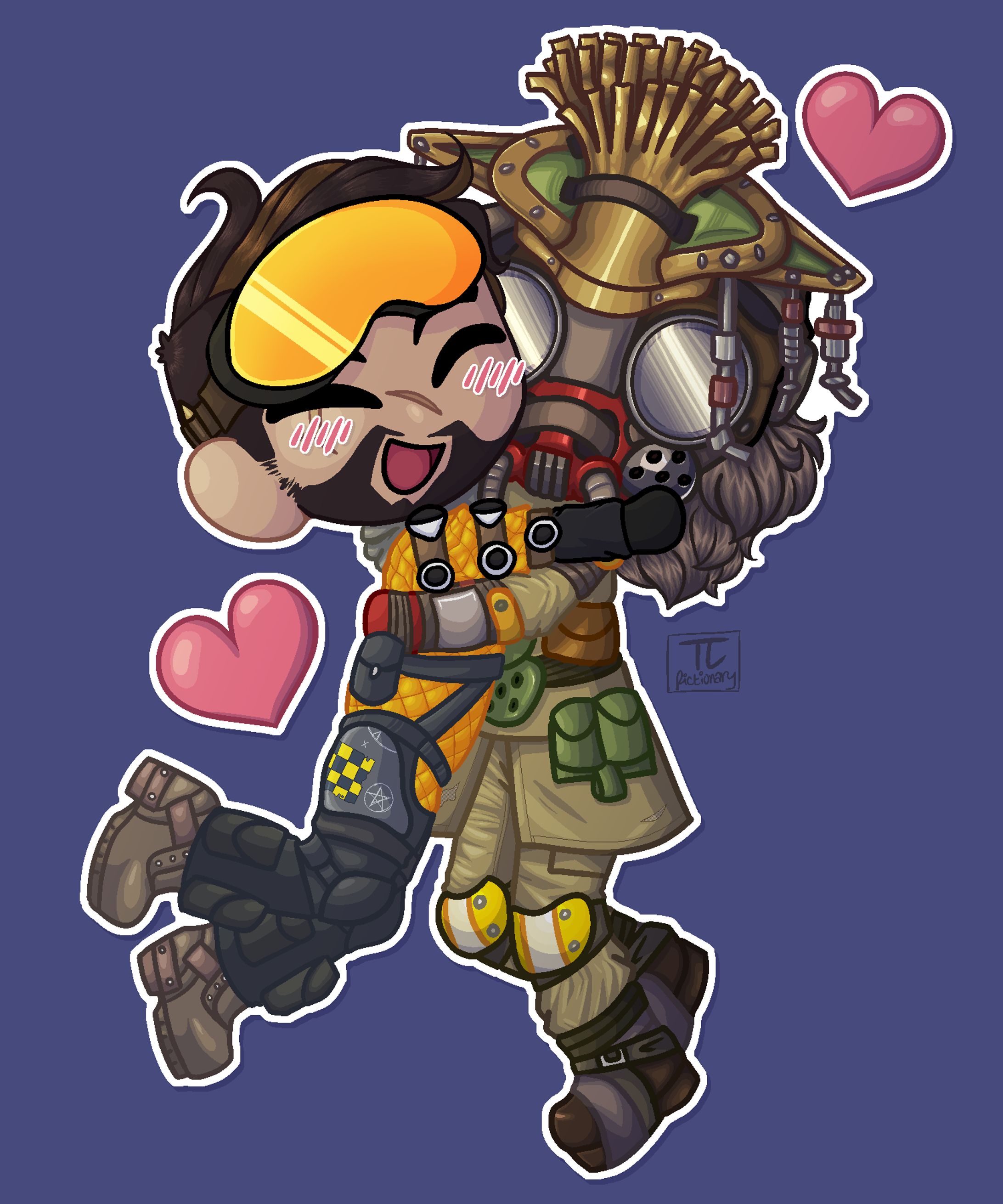 Mirage & Bloodhound (Commissioned)-1