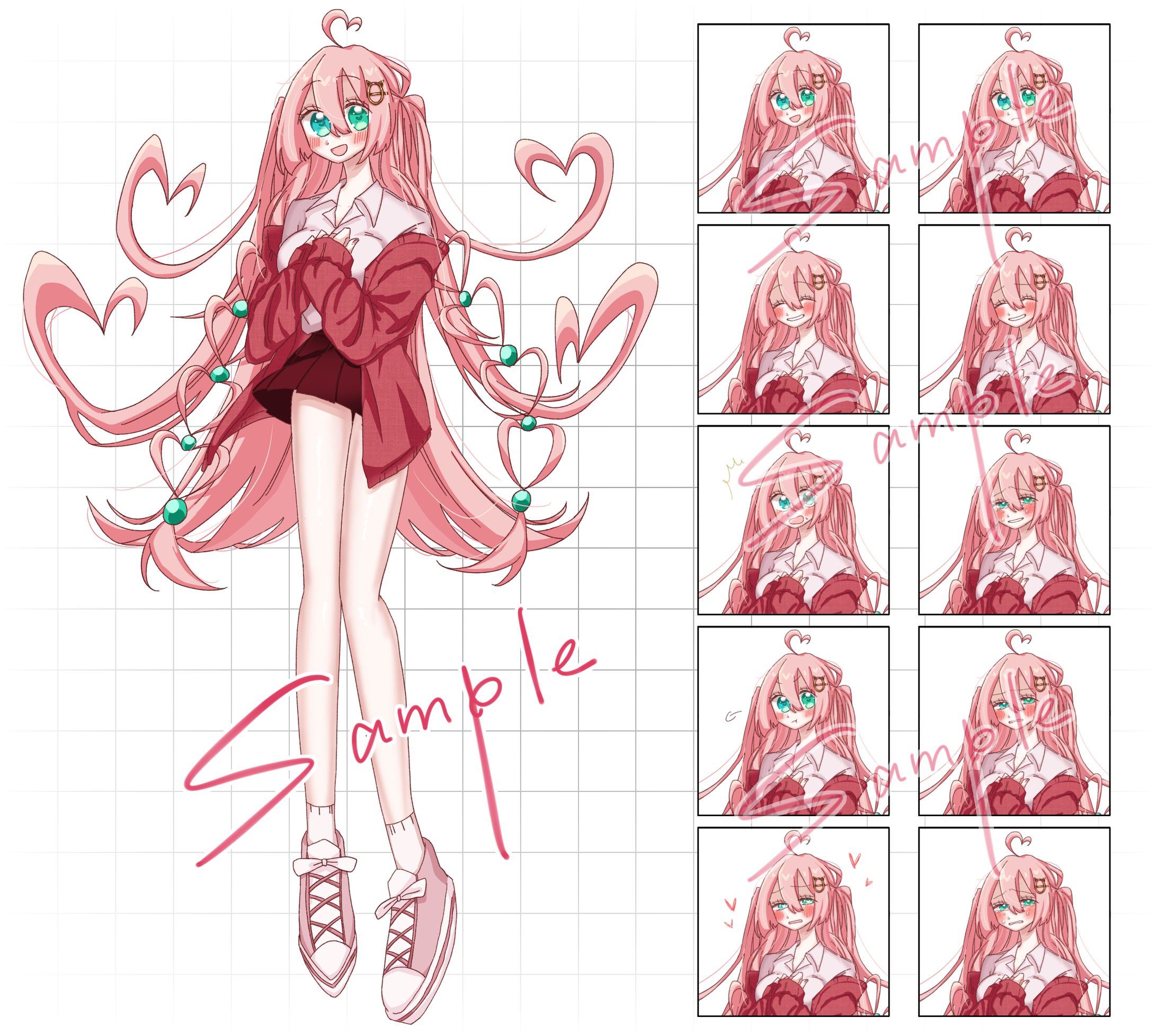 TRPG用立ち絵②-1