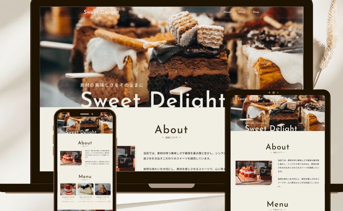 Sweet Delight【STUDIO demo site】