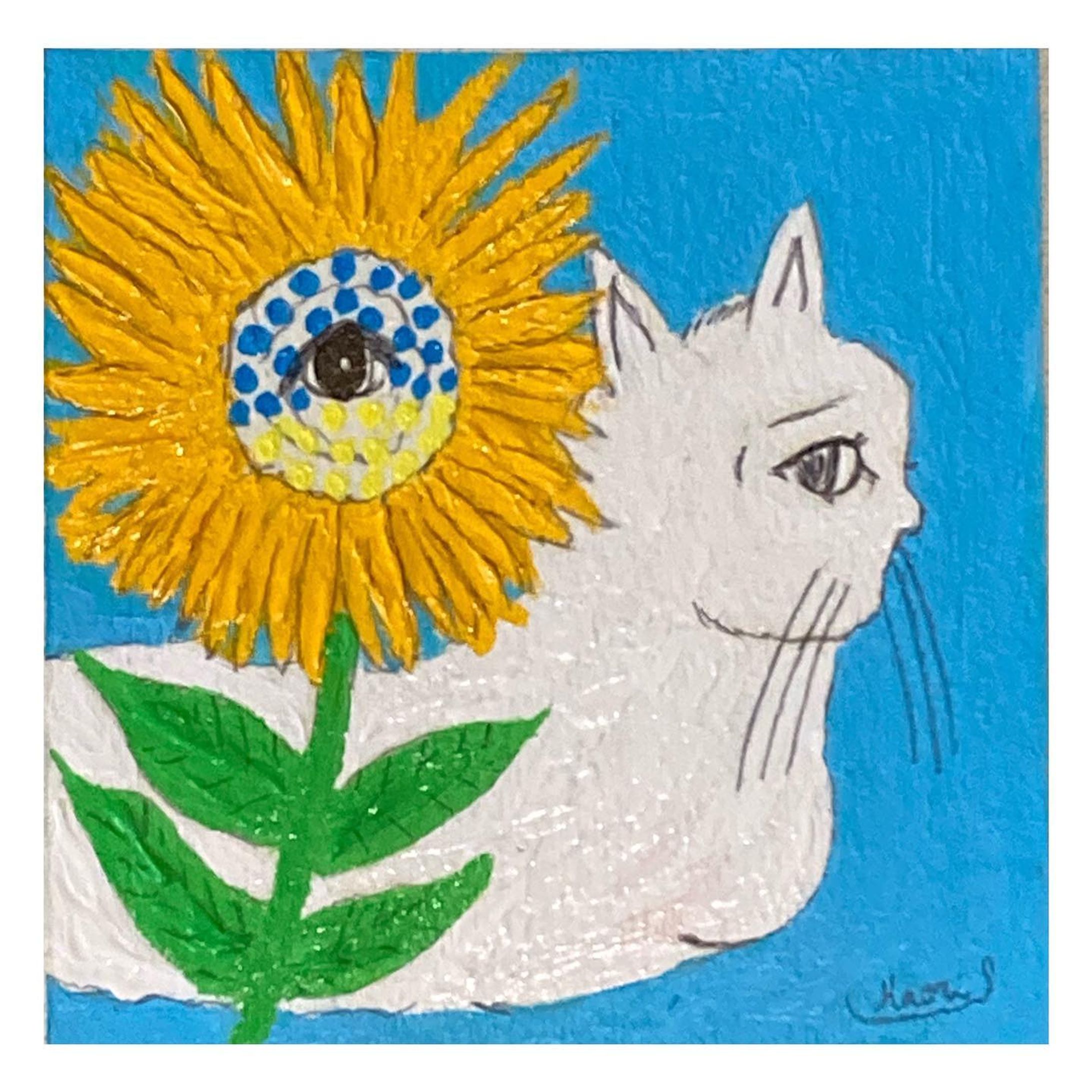 Stand for Ukraine series
A message from A Sunflower

Pls make your people happier.

12×12cm-1