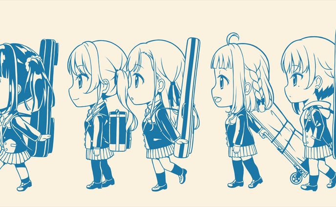 トートバッグ用SDキャラ