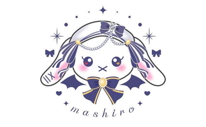恋兎ましろ / logo