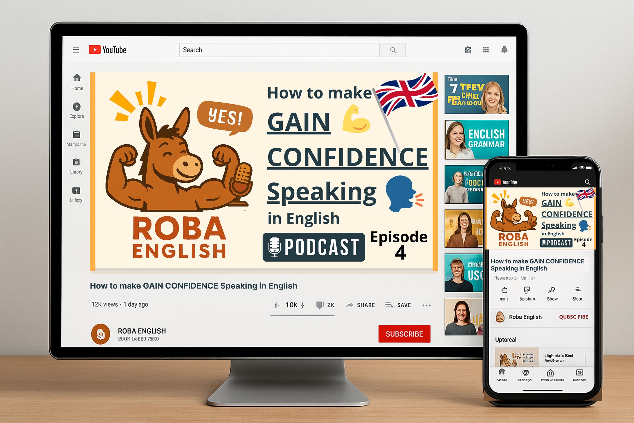 Youtubeサムネイル（英語Pod cast）-1