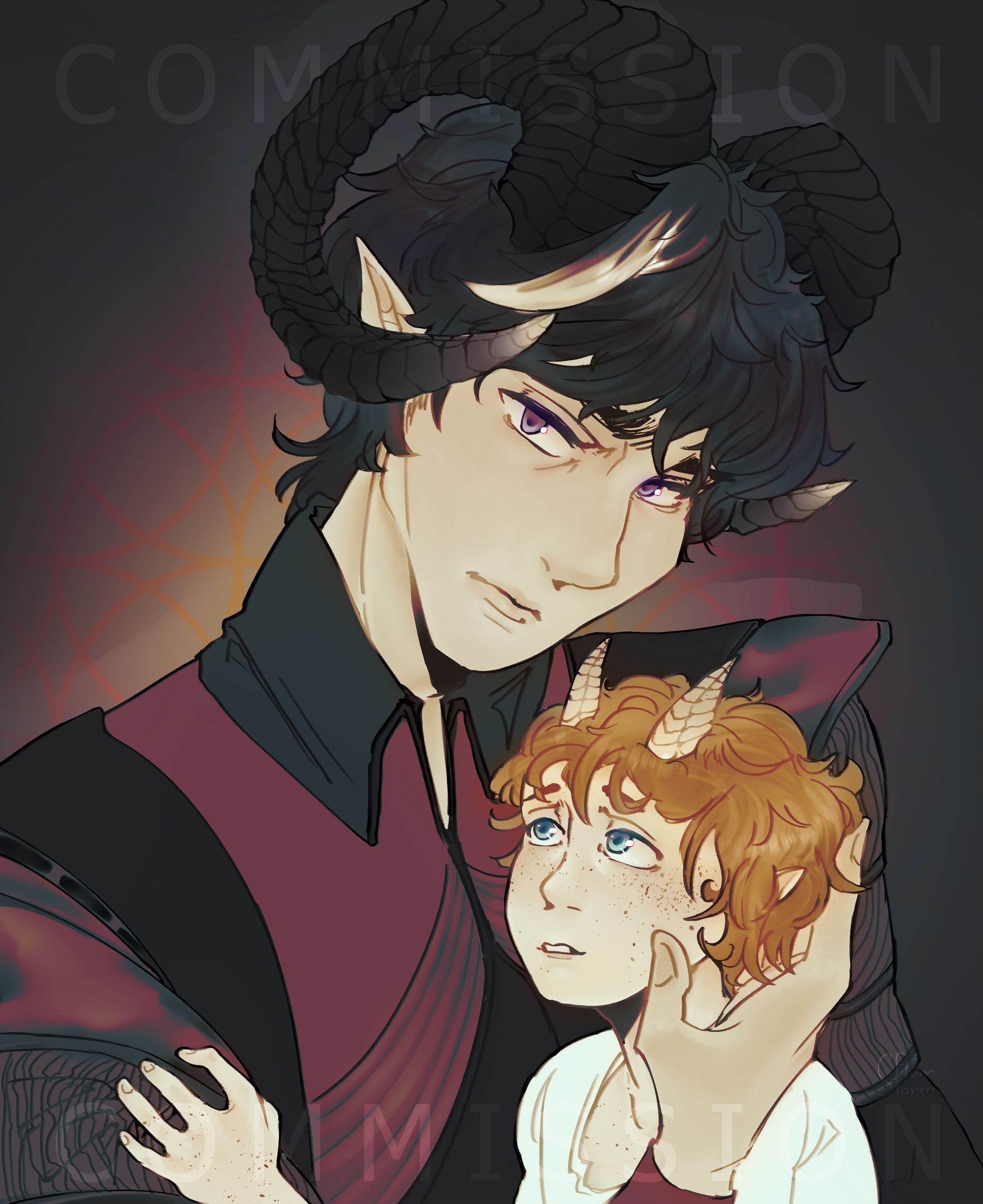 DnD characters portrait | Commission-1
