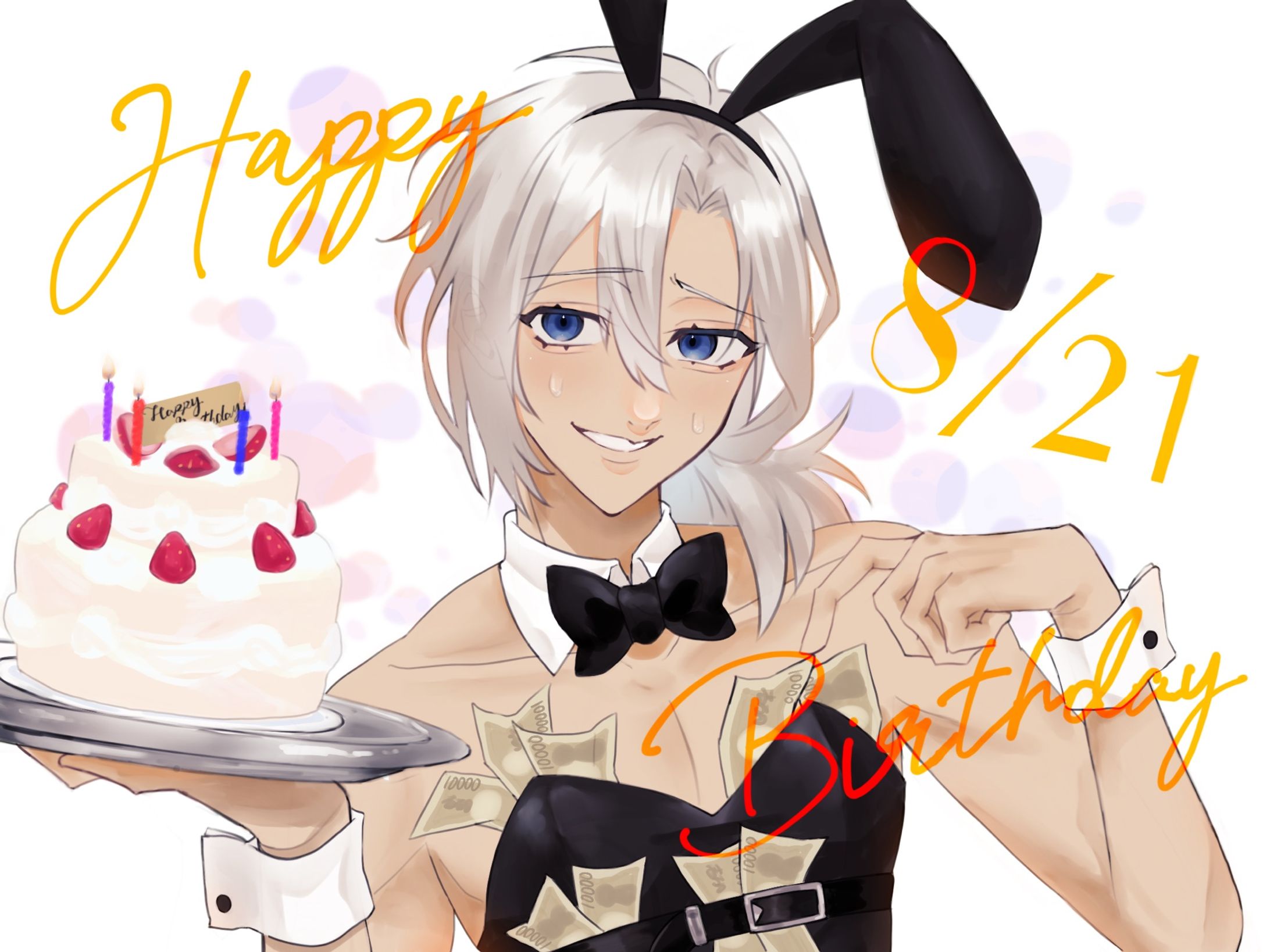 VTuber 誕生日イラスト-1