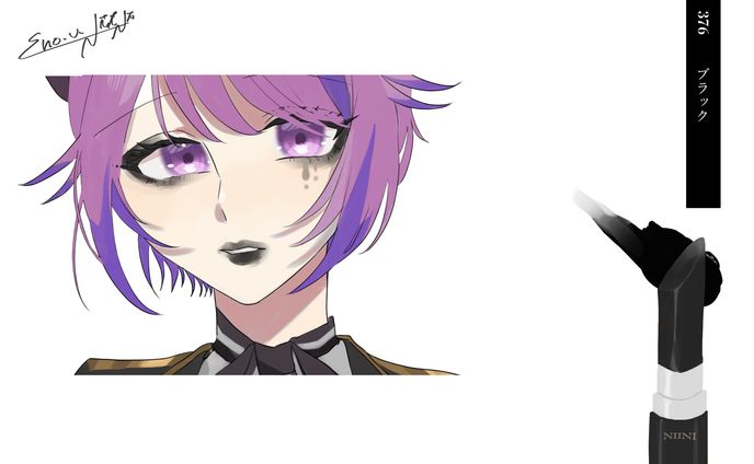 夜燈ハロウィン様一枚絵