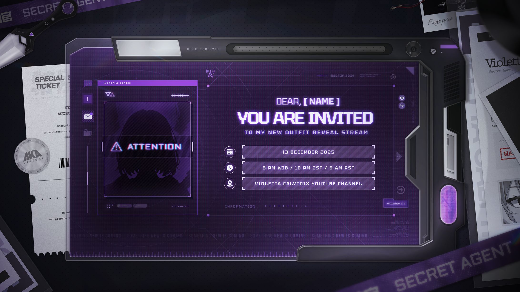 Invitation / Violetta Calytrix【AKA Virtual】-1