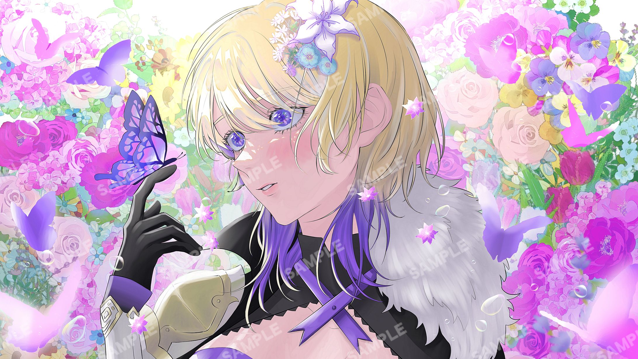 歌ってみたMV素材絵-1