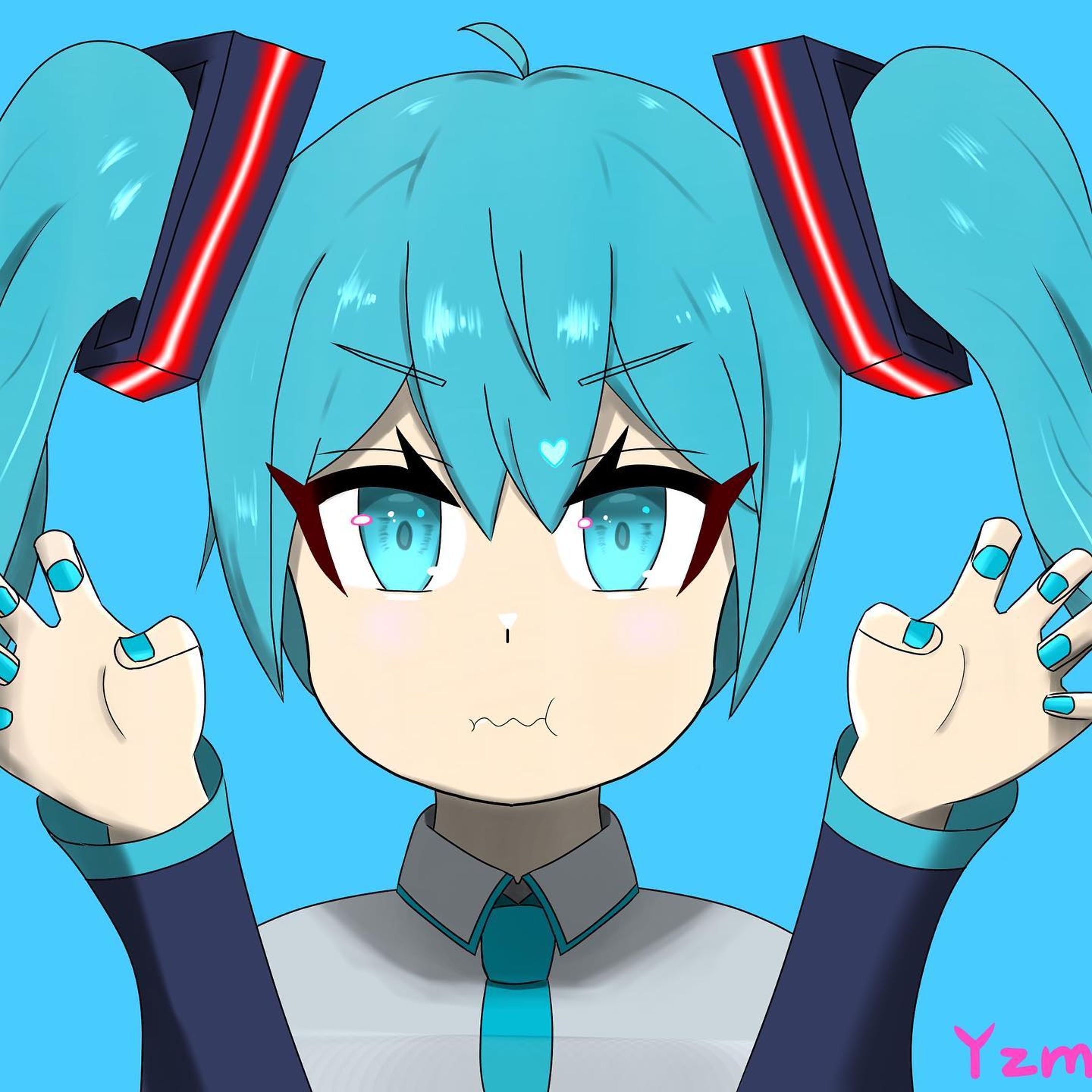 #初音ミク　#illustration  #illust-1