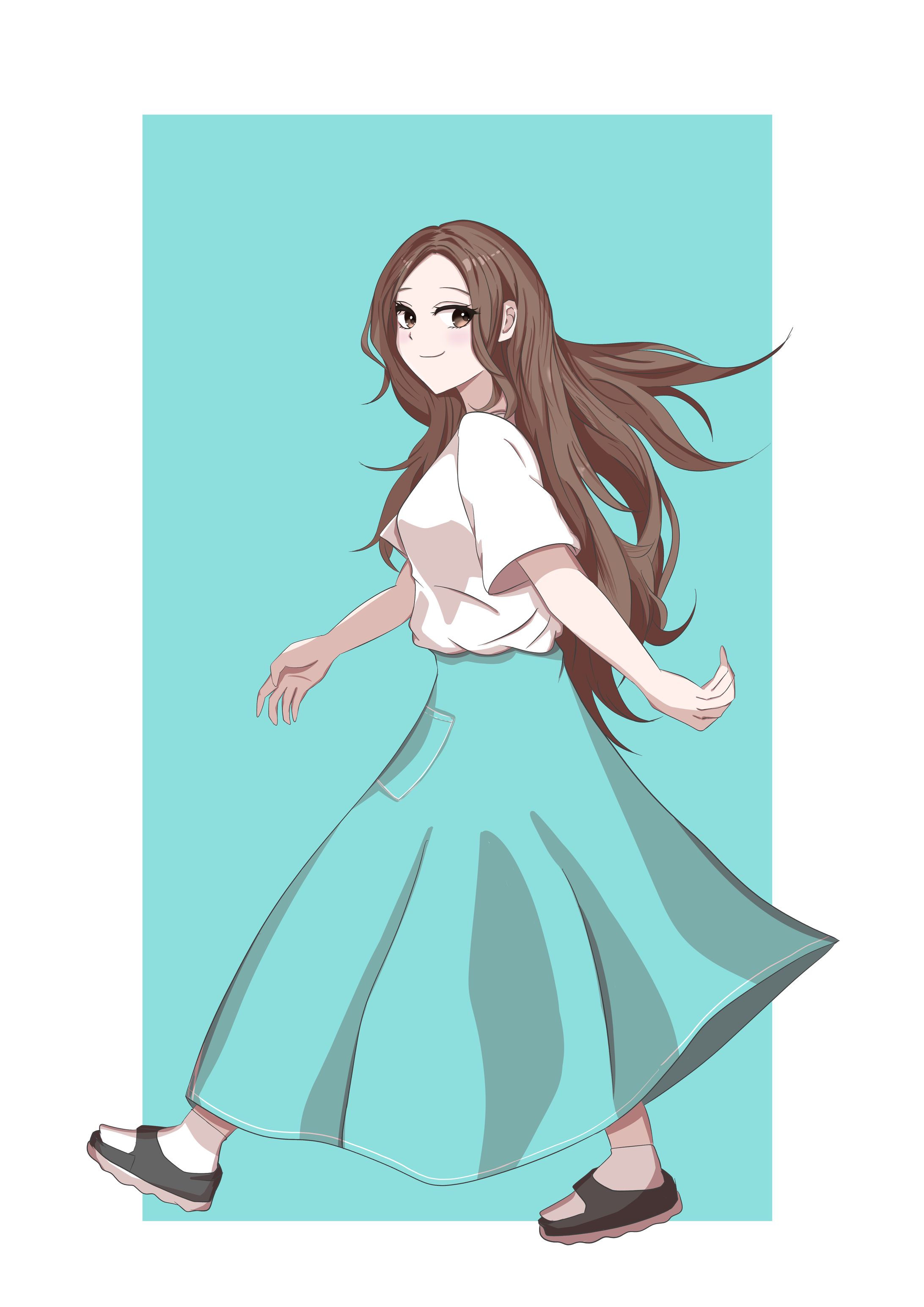 ミントスカートの女-1