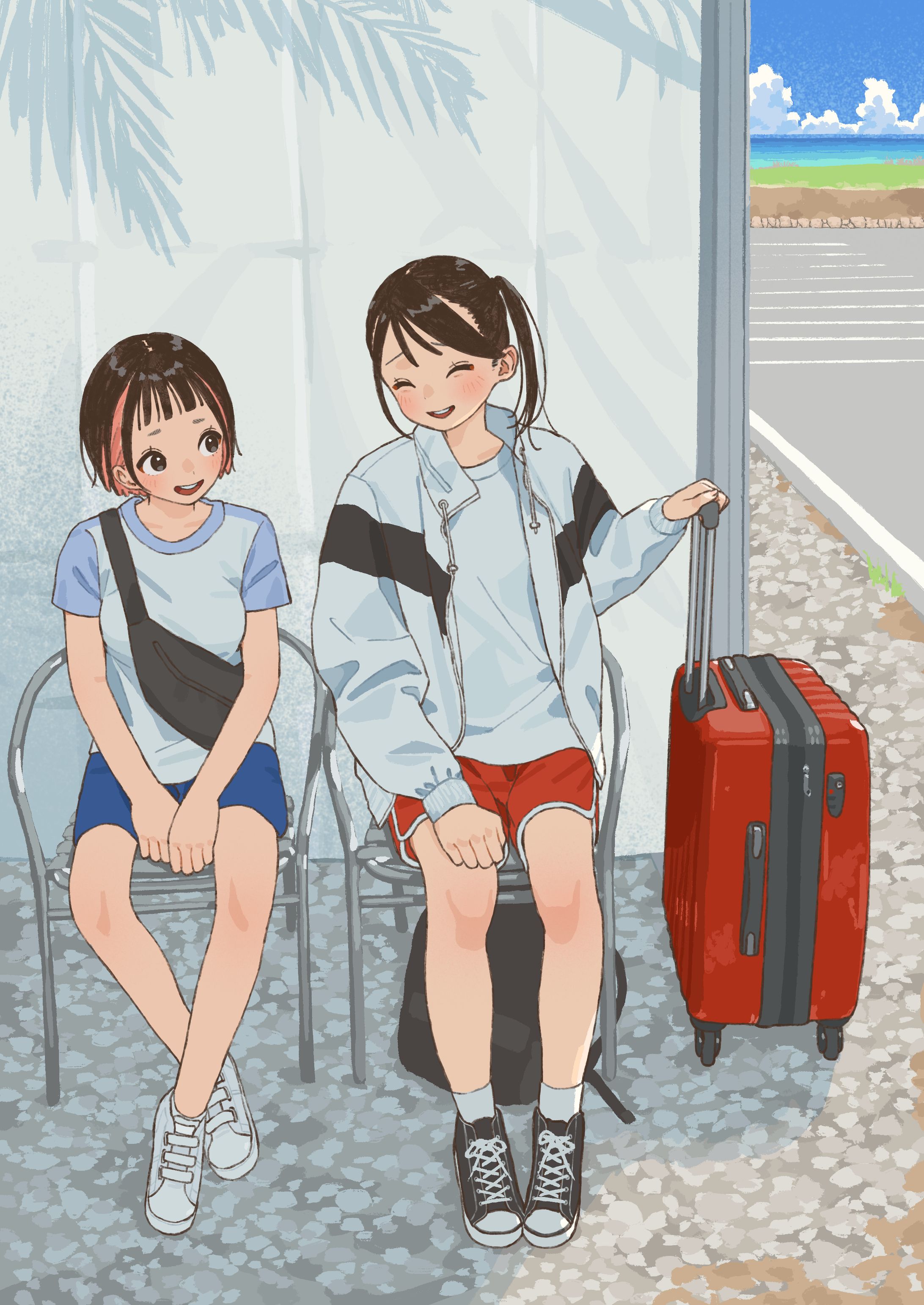 リゾートバイトの友達-1