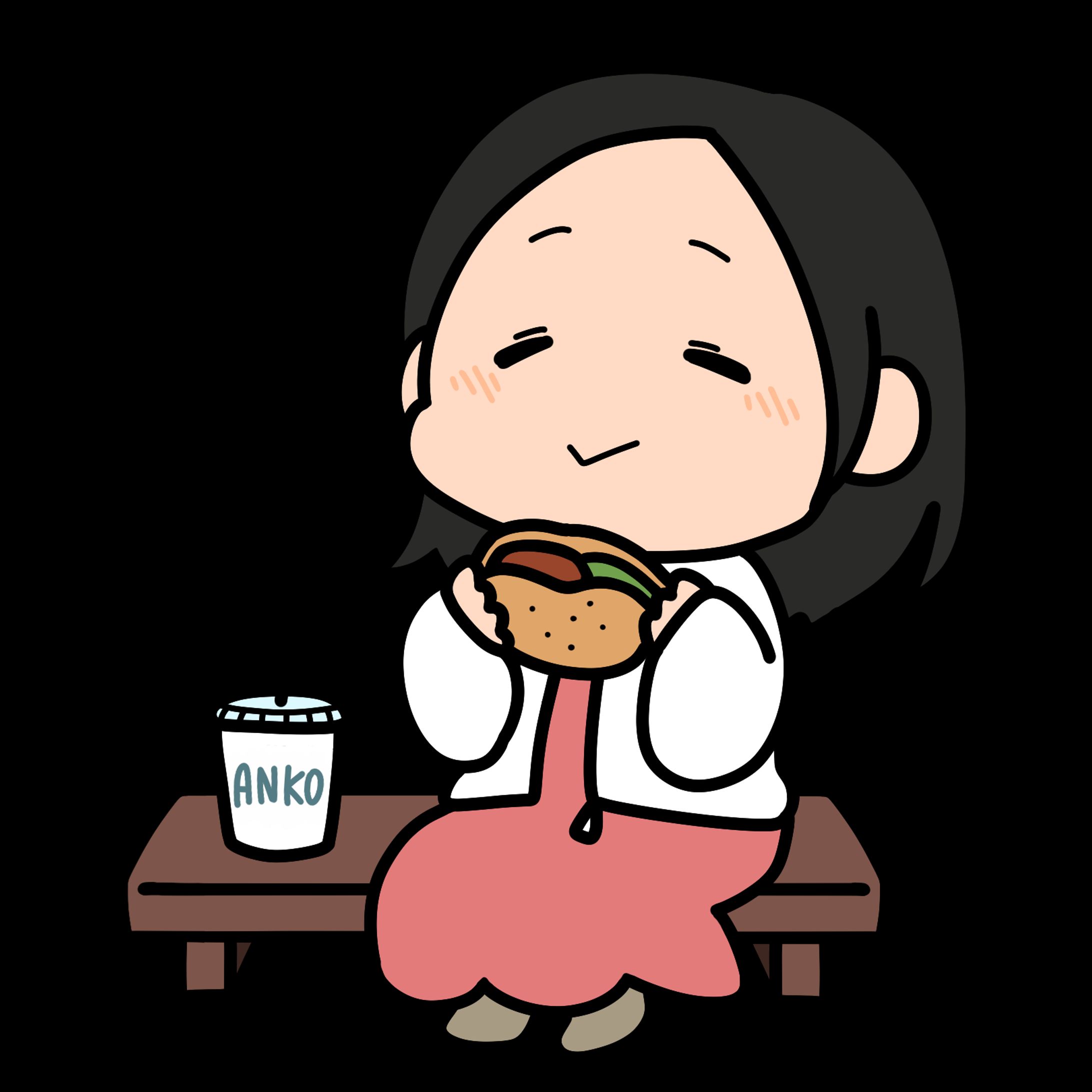 『かずのこ杏子』blog illust-1