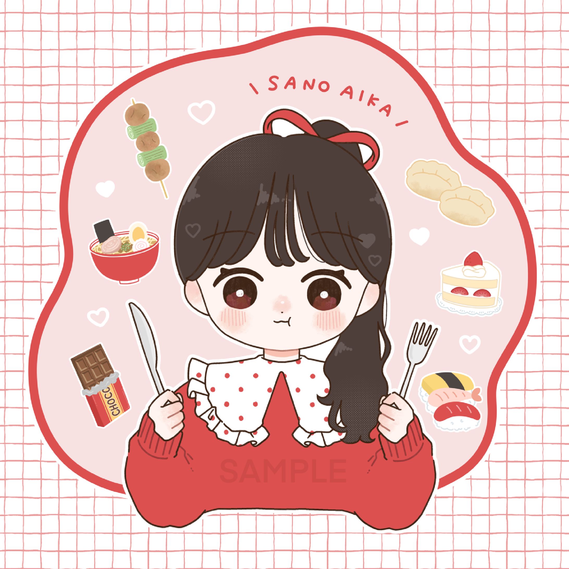 CUTIE STREET | 佐野愛花様 生誕祭イラスト-1