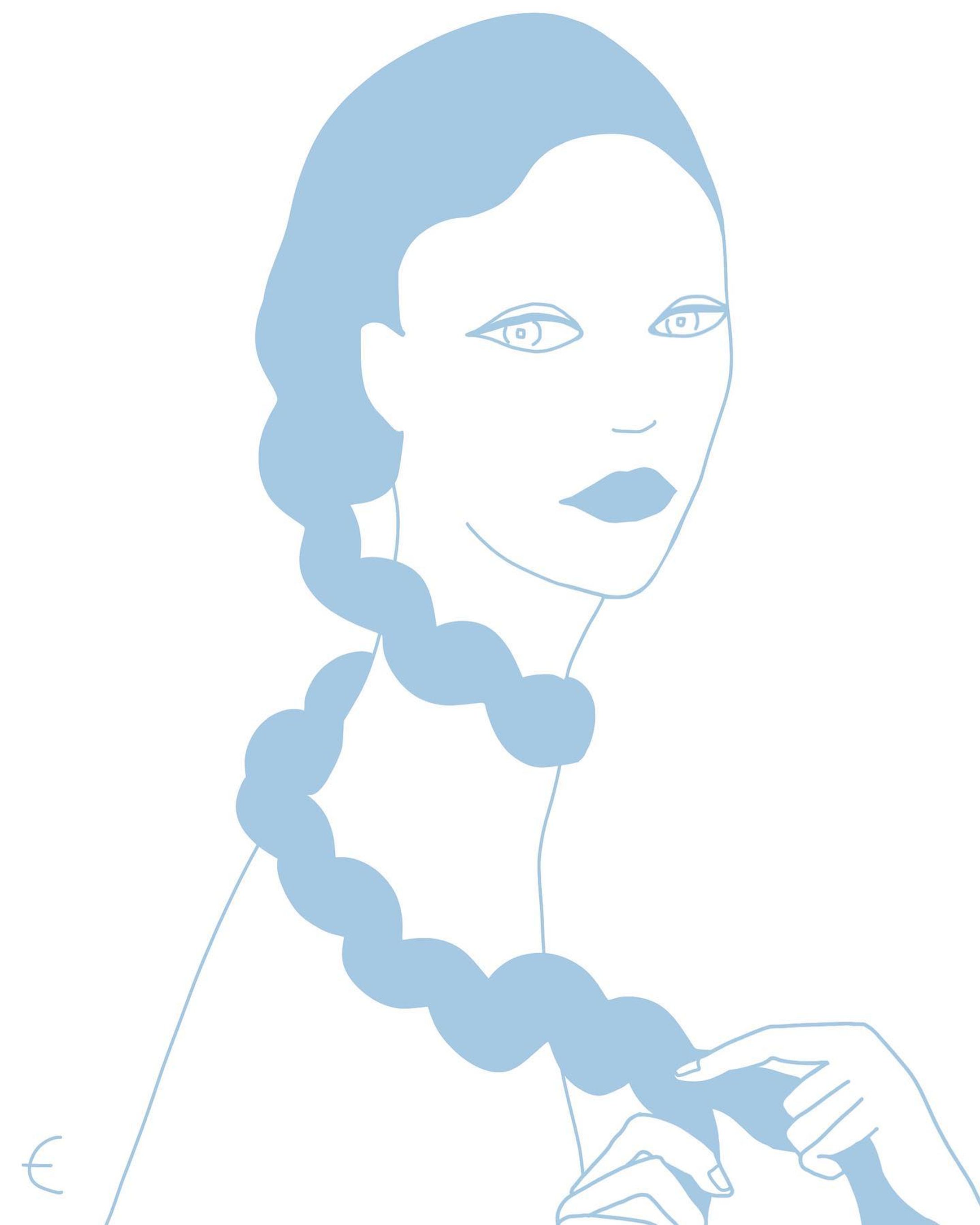 -
Obsession  執着
From a series of 
“Within your wall”

#illustrationfashion #ladyportrait #creation #obsession #braidstyles #worksonpaper #graphicartist #magazineeditorial #elle #artcommunity #interfacedesign #執着 #三つ編み #髪型アレンジ #ヘアスタイル #イラストレーター #ファッションイラスト #スタイリング #美容 #ポートレートモデル #雑誌 #ワントーン #絵のある暮らし #アートポスター #サロン  #デザイン-1