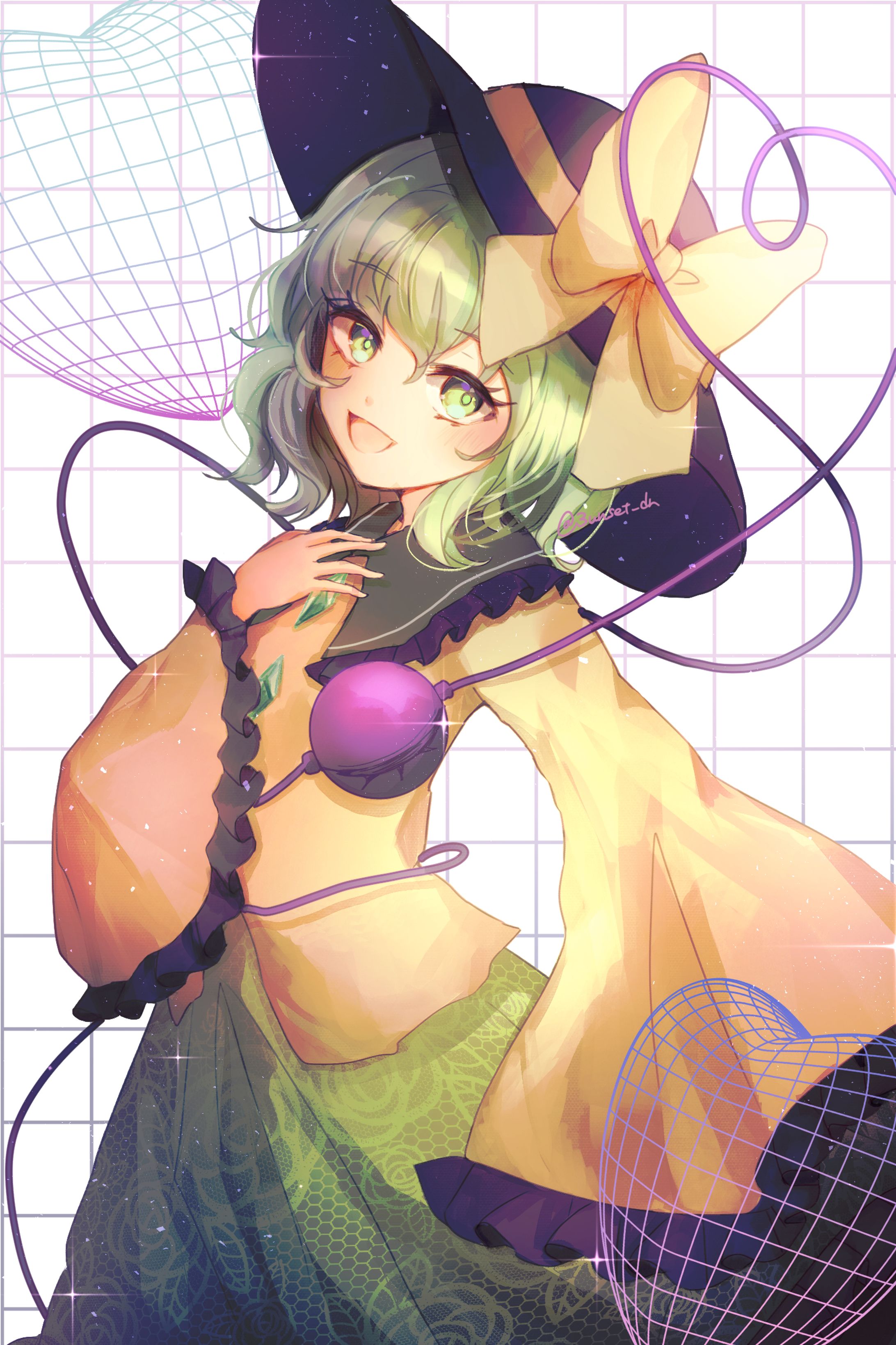 古明地こいしイラスト(二次創作)-1