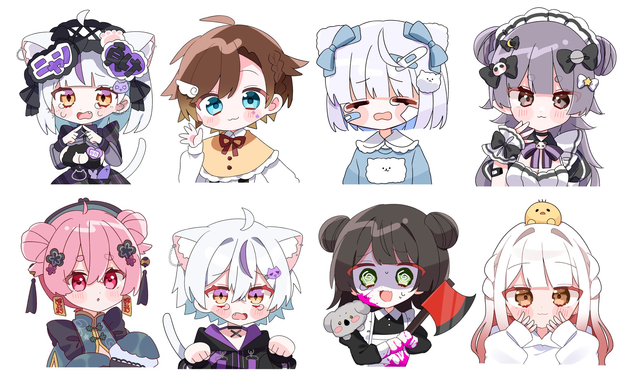 【ご依頼】簡易イラストまとめ-1