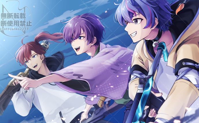 千利煌様　グループイラスト