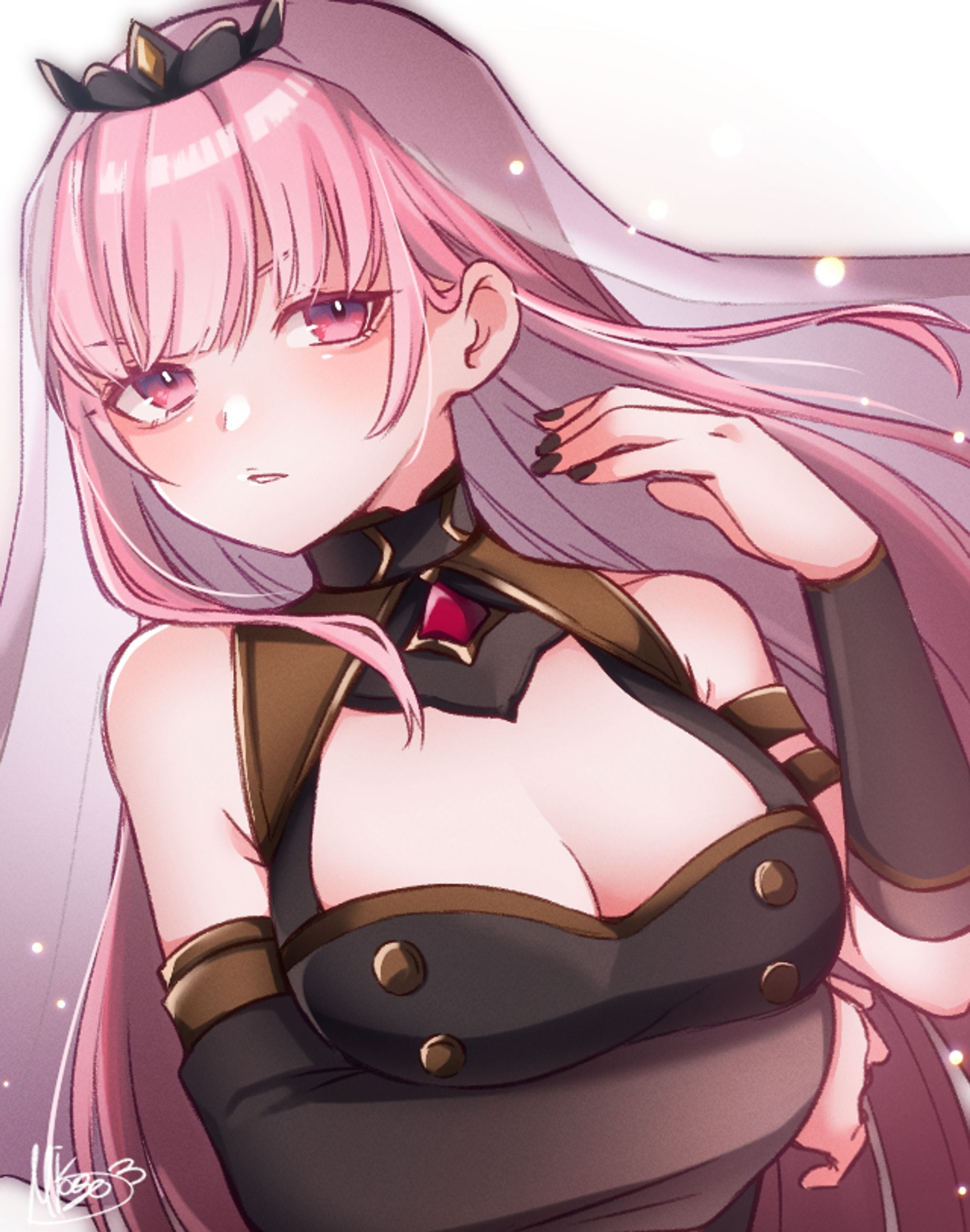 二次創作　モリカリオペ　ファンアート-1