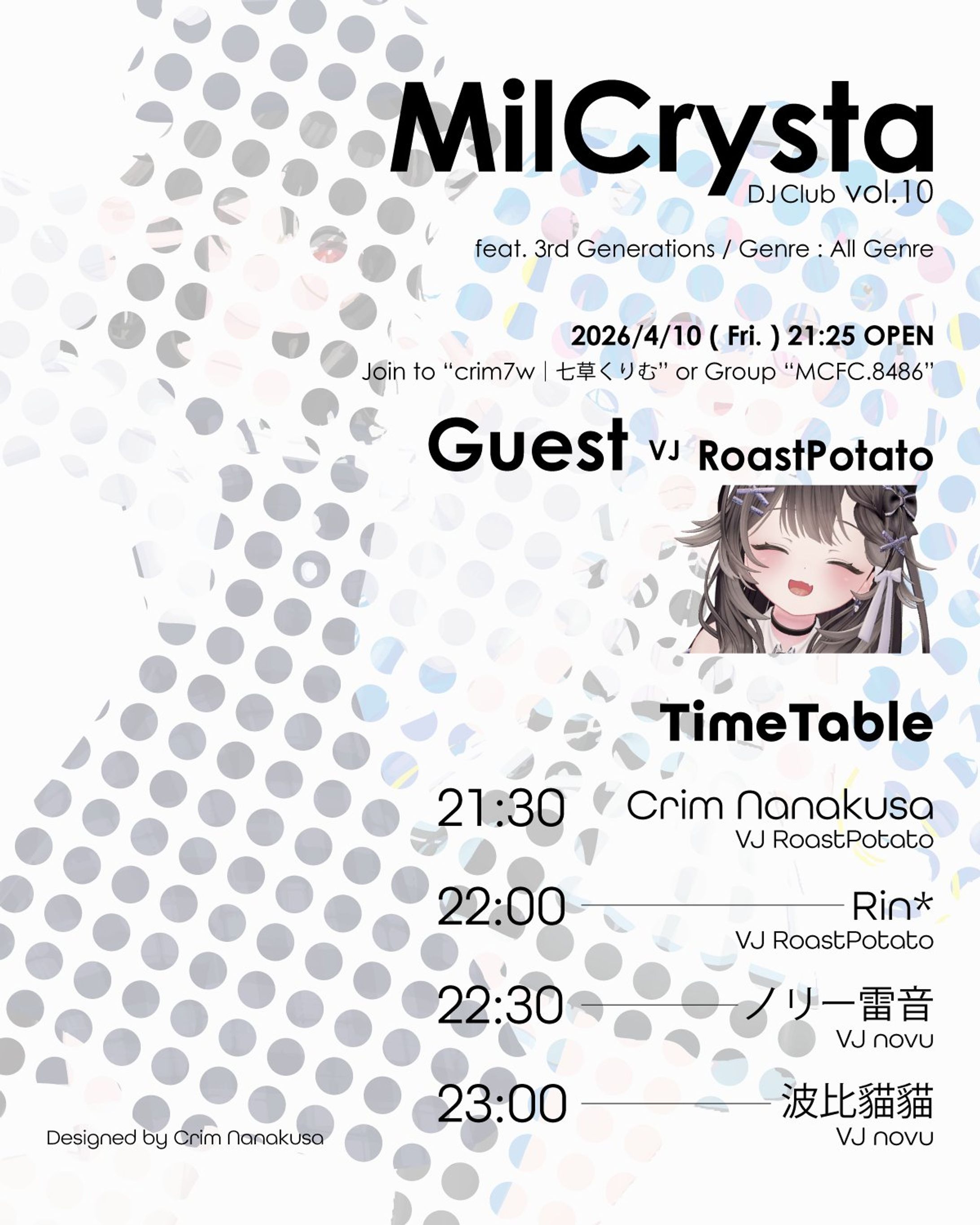【DJ】MilCrysta DJ-1