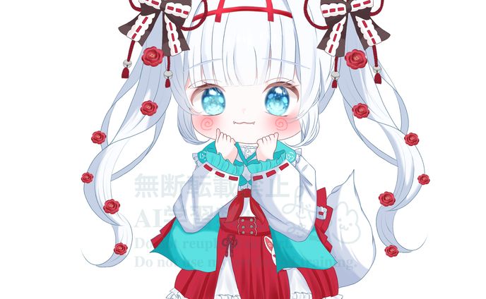 IRIAM ゆうたむ様　ミニキャライラスト