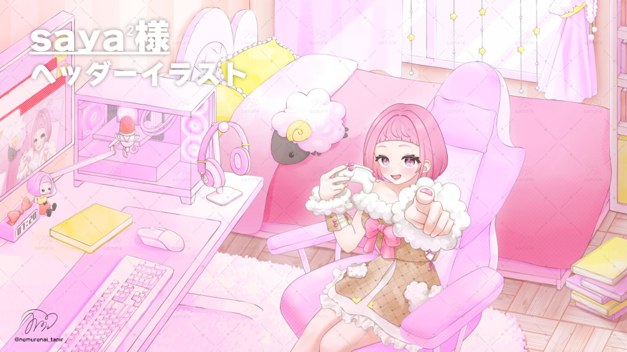 【Header illustration】saya²様-1