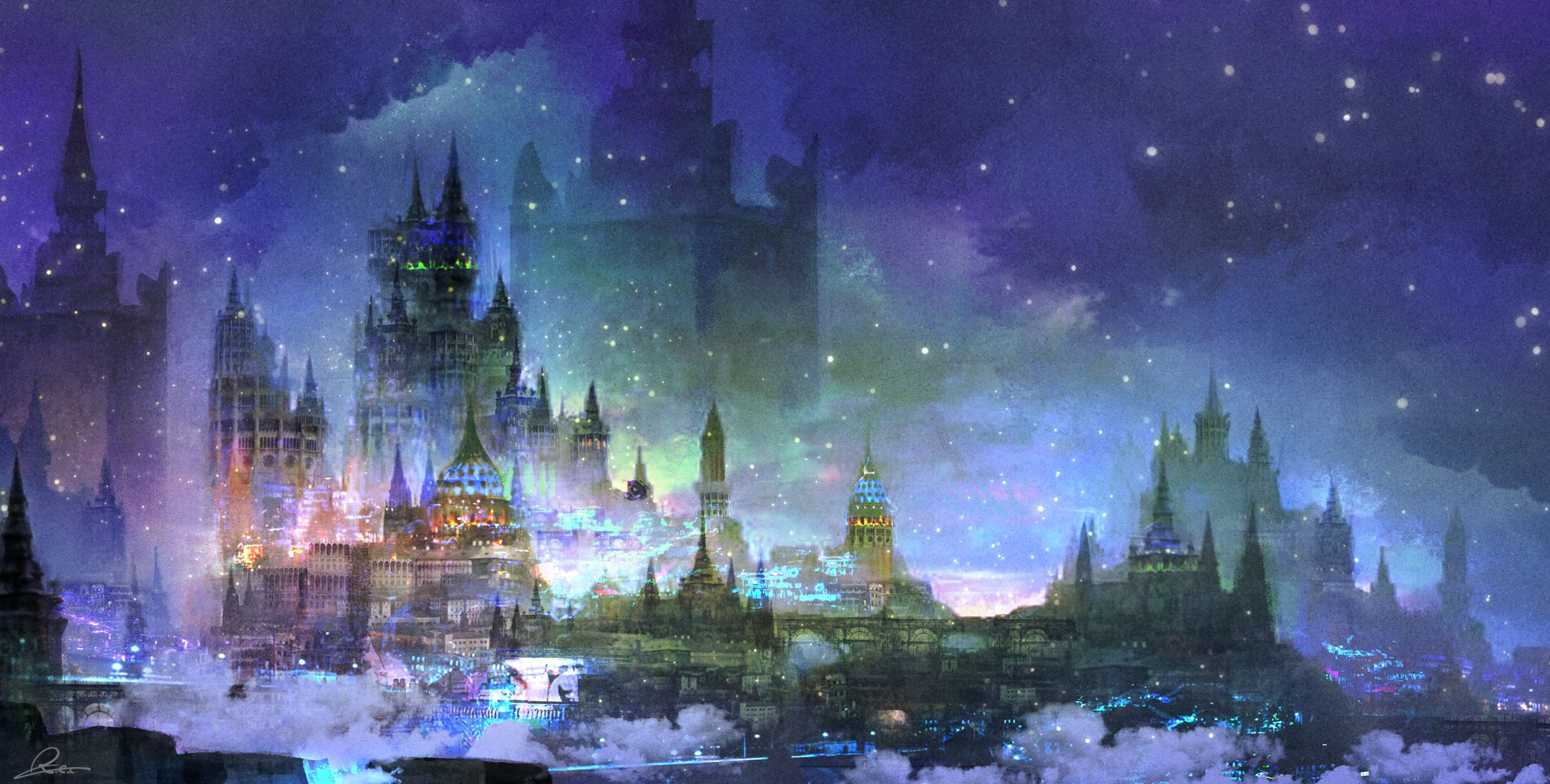 星降る幻想の都-1