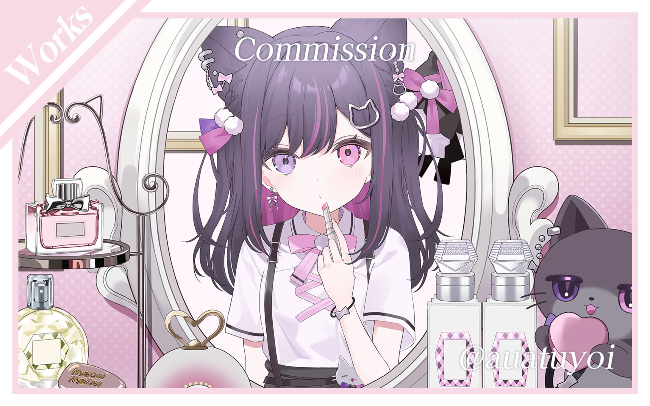 〖works〗合歓乃ねむ様  配信op用イラストレーター-1