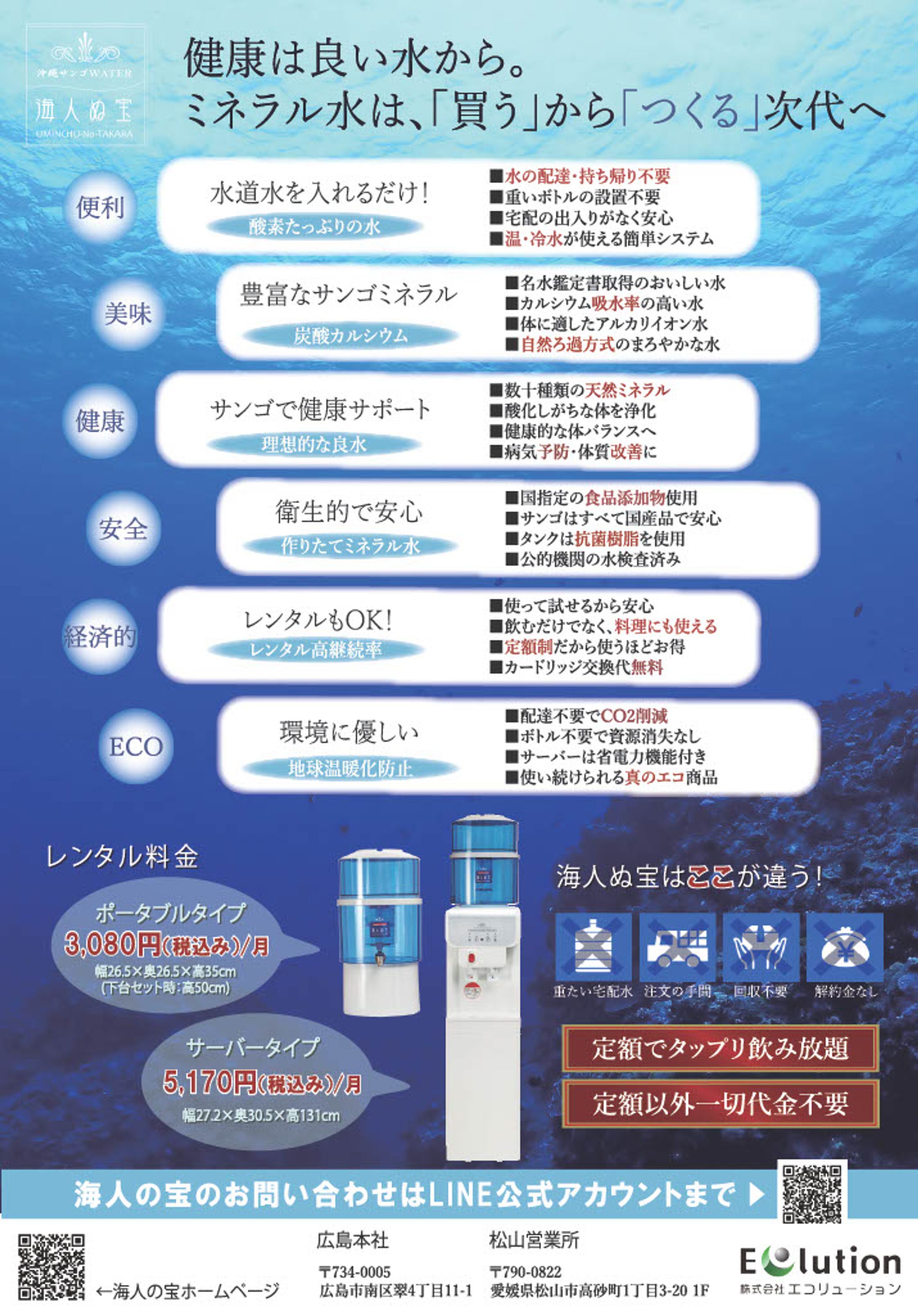 ウォーターサーバー　チラシ-1