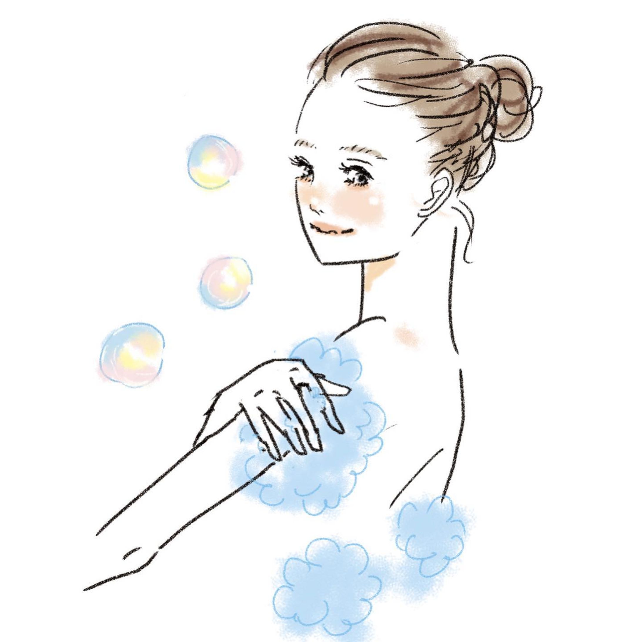 【お仕事】
（株）アルビオン様「IGNIS」ナツダヨリ使用されている中面イラストカットです。

#アルビオン #イグニス-1